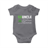 Funny Uncle Weed Smoker Baby Onesie Skuncle Definition Funny Weed Pot Cannabis Marijuana