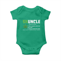 Funny Uncle Weed Smoker Baby Onesie Skuncle Definition Funny Weed Pot Cannabis Marijuana