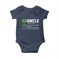 Funny Uncle Weed Smoker Baby Onesie Skuncle Definition Funny Weed Pot Cannabis Marijuana
