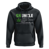 Funny Uncle Weed Smoker Hoodie Skuncle Definition Funny Weed Pot Cannabis Marijuana