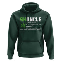 Funny Uncle Weed Smoker Hoodie Skuncle Definition Funny Weed Pot Cannabis Marijuana