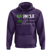 Funny Uncle Weed Smoker Hoodie Skuncle Definition Funny Weed Pot Cannabis Marijuana