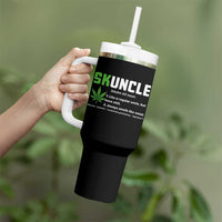 Funny Uncle Weed Smoker Tumbler With Handle Skuncle Definition Funny Weed Pot Cannabis Marijuana