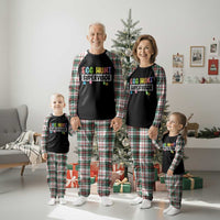 Easter Egg Hunt Supervisor Plaid Pajama Set Funny Mom Dad - Wonder Print Shop