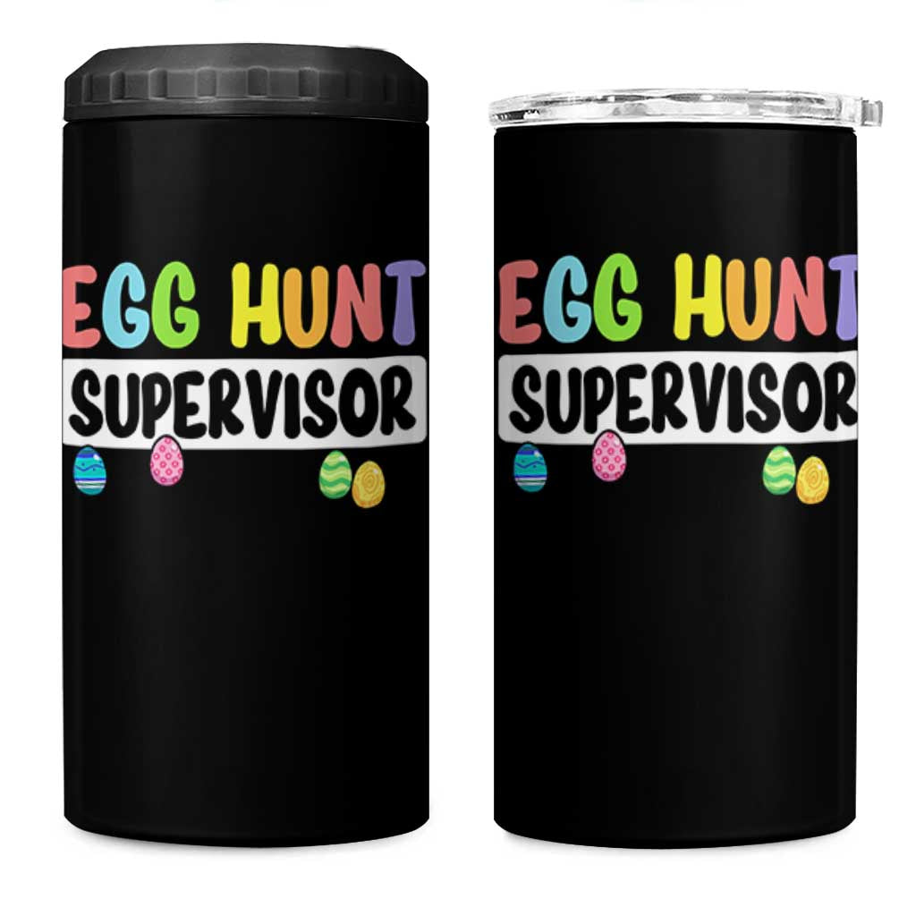 Easter Egg Hunt Supervisor 4 in 1 Can Cooler Tumbler Funny Mom Dad - Wonder Print Shop