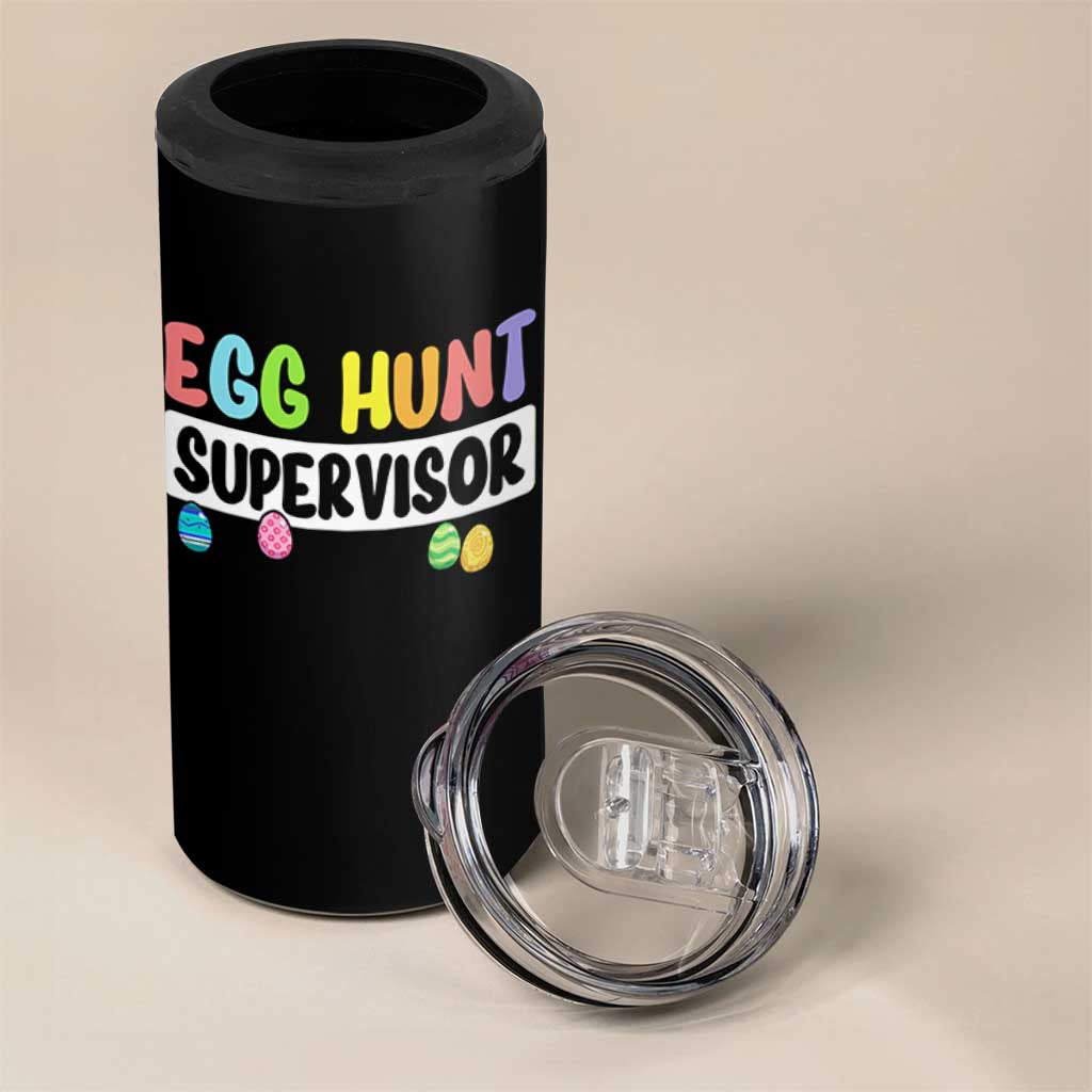 Easter Egg Hunt Supervisor 4 in 1 Can Cooler Tumbler Funny Mom Dad - Wonder Print Shop
