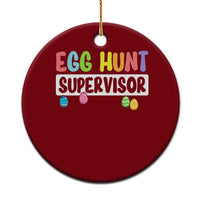 Easter Egg Hunt Supervisor Ceramic Ornament Funny Mom Dad - undefined