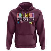 Easter Egg Hunt Supervisor Hoodie Funny Mom Dad - Wonder Print Shop