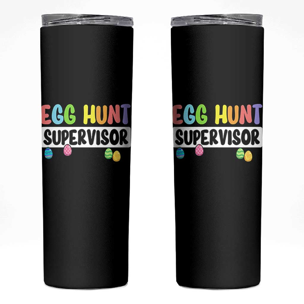 Easter Egg Hunt Supervisor Skinny Tumbler Funny Mom Dad - Wonder Print Shop