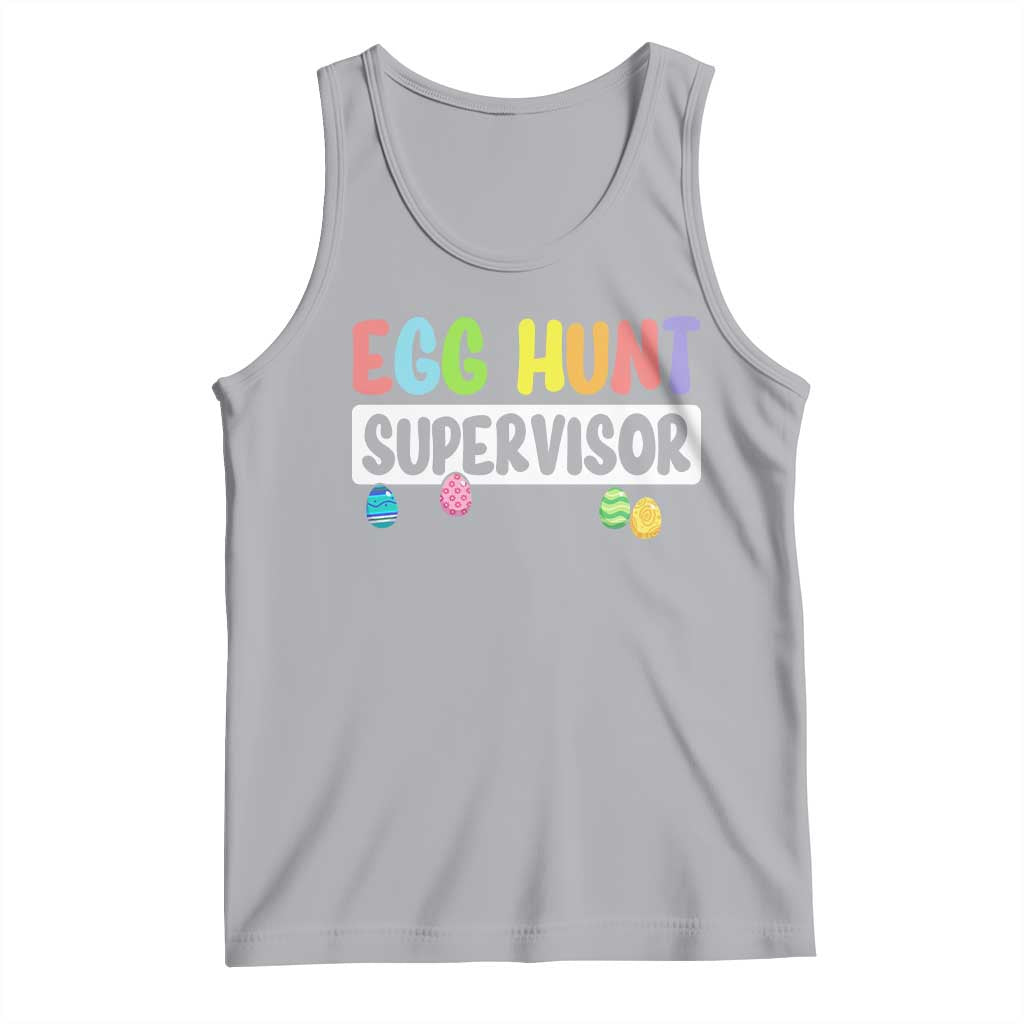 Easter Egg Hunt Supervisor Tank Top Funny Mom Dad - Wonder Print Shop