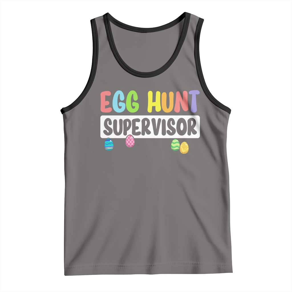 Easter Egg Hunt Supervisor Tank Top Funny Mom Dad - Wonder Print Shop