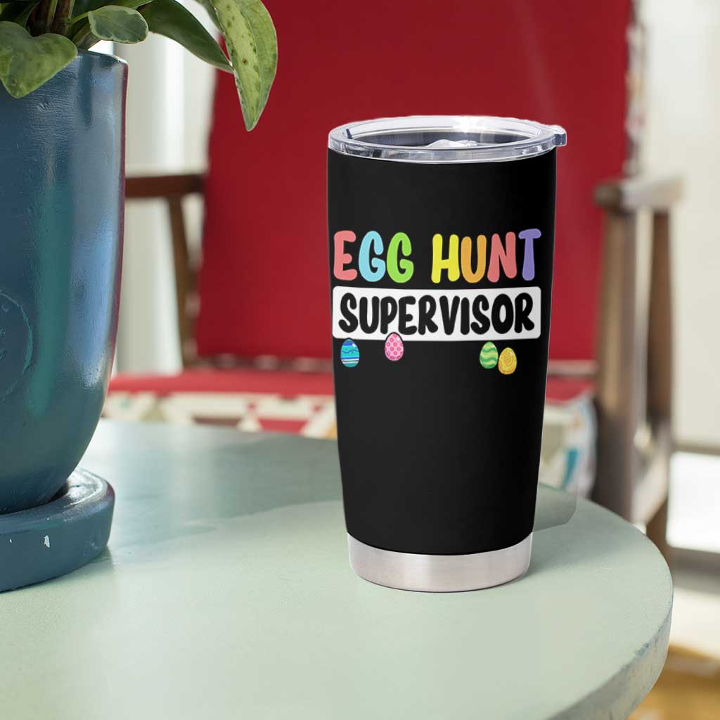 Easter Egg Hunt Supervisor Tumbler Cup Funny Mom Dad - Wonder Print Shop