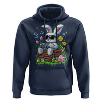Gamer Rabbit Hoodie Cute Bunny Gaming Eggs Video Games Easter Pixel Garden - Wonder Print Shop
