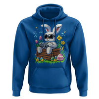 Gamer Rabbit Hoodie Cute Bunny Gaming Eggs Video Games Easter Pixel Garden - Wonder Print Shop
