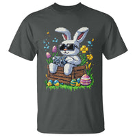 Gamer Rabbit T Shirt Cute Bunny Gaming Eggs Video Games Easter Pixel Garden - Wonder Print Shop