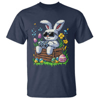 Gamer Rabbit T Shirt Cute Bunny Gaming Eggs Video Games Easter Pixel Garden - Wonder Print Shop