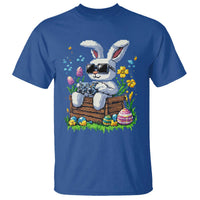Gamer Rabbit T Shirt Cute Bunny Gaming Eggs Video Games Easter Pixel Garden - Wonder Print Shop