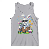 Gamer Rabbit Tank Top Cute Bunny Gaming Eggs Video Games Easter Pixel Garden - Wonder Print Shop
