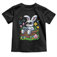 Gamer Rabbit Toddler T Shirt Cute Bunny Gaming Eggs Video Games Easter Pixel Garden - Wonder Print Shop