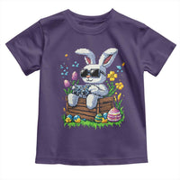 Gamer Rabbit Toddler T Shirt Cute Bunny Gaming Eggs Video Games Easter Pixel Garden - Wonder Print Shop