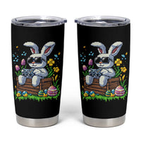 Gamer Rabbit Tumbler Cup Cute Bunny Gaming Eggs Video Games Easter Pixel Garden - Wonder Print Shop