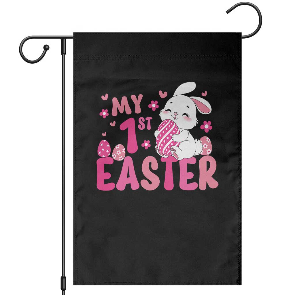 Baby First Easter Garden Flag Cute Newborn Gift Bunny Rabbit - Wonder Print Shop