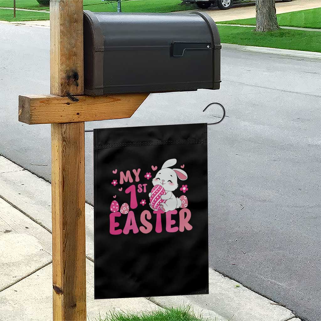 Baby First Easter Garden Flag Cute Newborn Gift Bunny Rabbit - Wonder Print Shop
