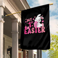 Baby First Easter Garden Flag Cute Newborn Gift Bunny Rabbit - Wonder Print Shop