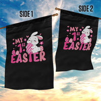 Baby First Easter Garden Flag Cute Newborn Gift Bunny Rabbit - Wonder Print Shop