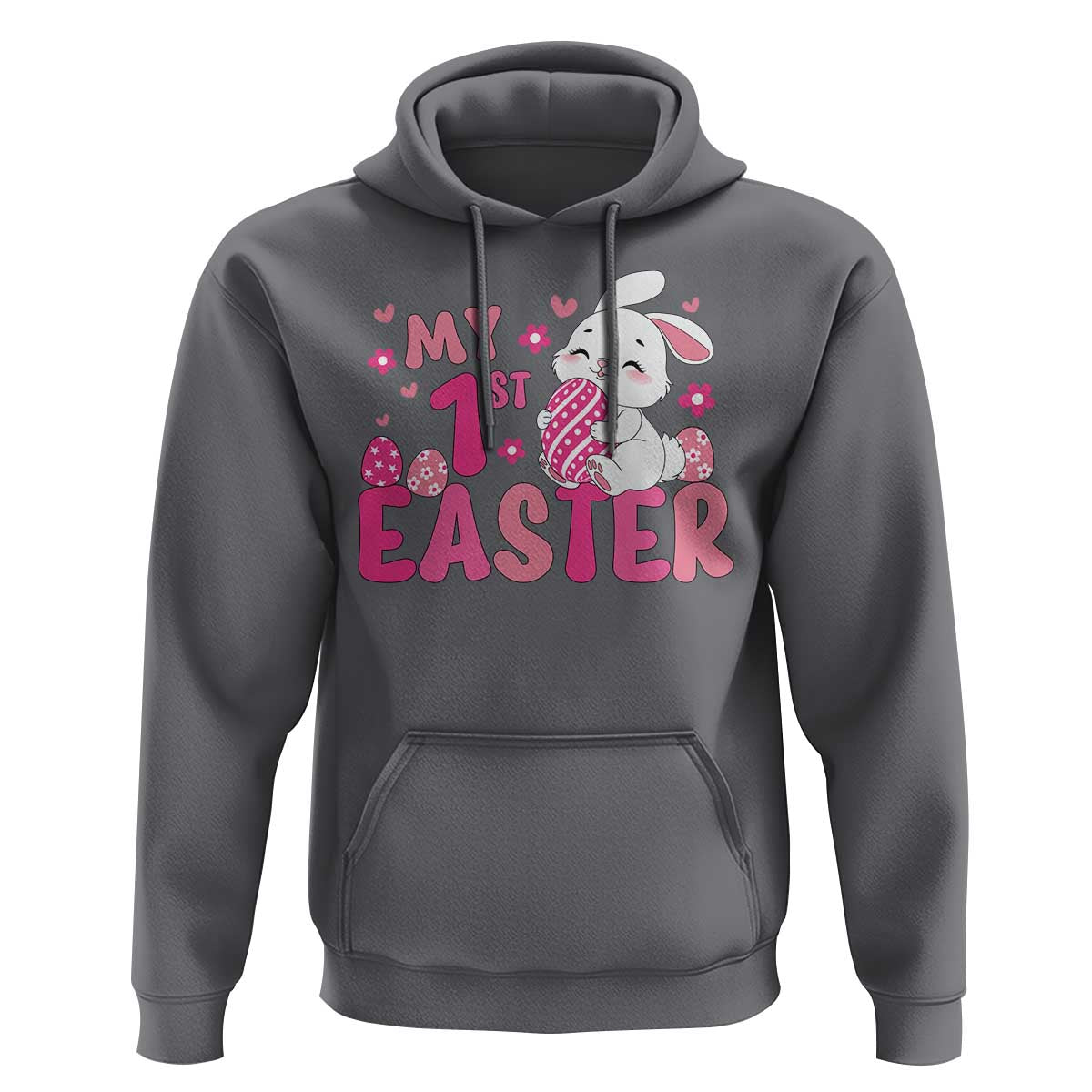 Baby First Easter Hoodie Cute Newborn Gift Bunny Rabbit - Wonder Print Shop