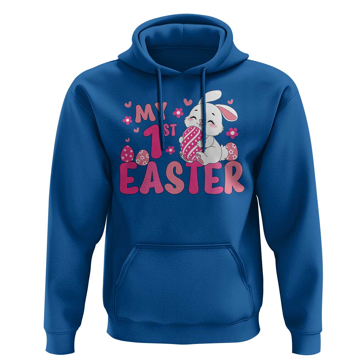 Baby First Easter Hoodie Cute Newborn Gift Bunny Rabbit - Wonder Print Shop