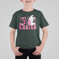 Baby First Easter T Shirt For Kid Cute Newborn Gift Bunny Rabbit - Wonder Print Shop