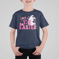 Baby First Easter T Shirt For Kid Cute Newborn Gift Bunny Rabbit - Wonder Print Shop
