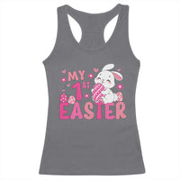 Baby First Easter Racerback Tank Top Cute Newborn Gift Bunny Rabbit - Wonder Print Shop