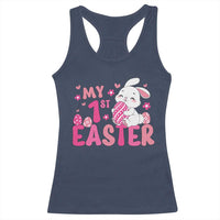 Baby First Easter Racerback Tank Top Cute Newborn Gift Bunny Rabbit - Wonder Print Shop