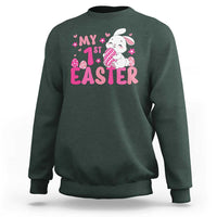 Baby First Easter Sweatshirt Cute Newborn Gift Bunny Rabbit - Wonder Print Shop