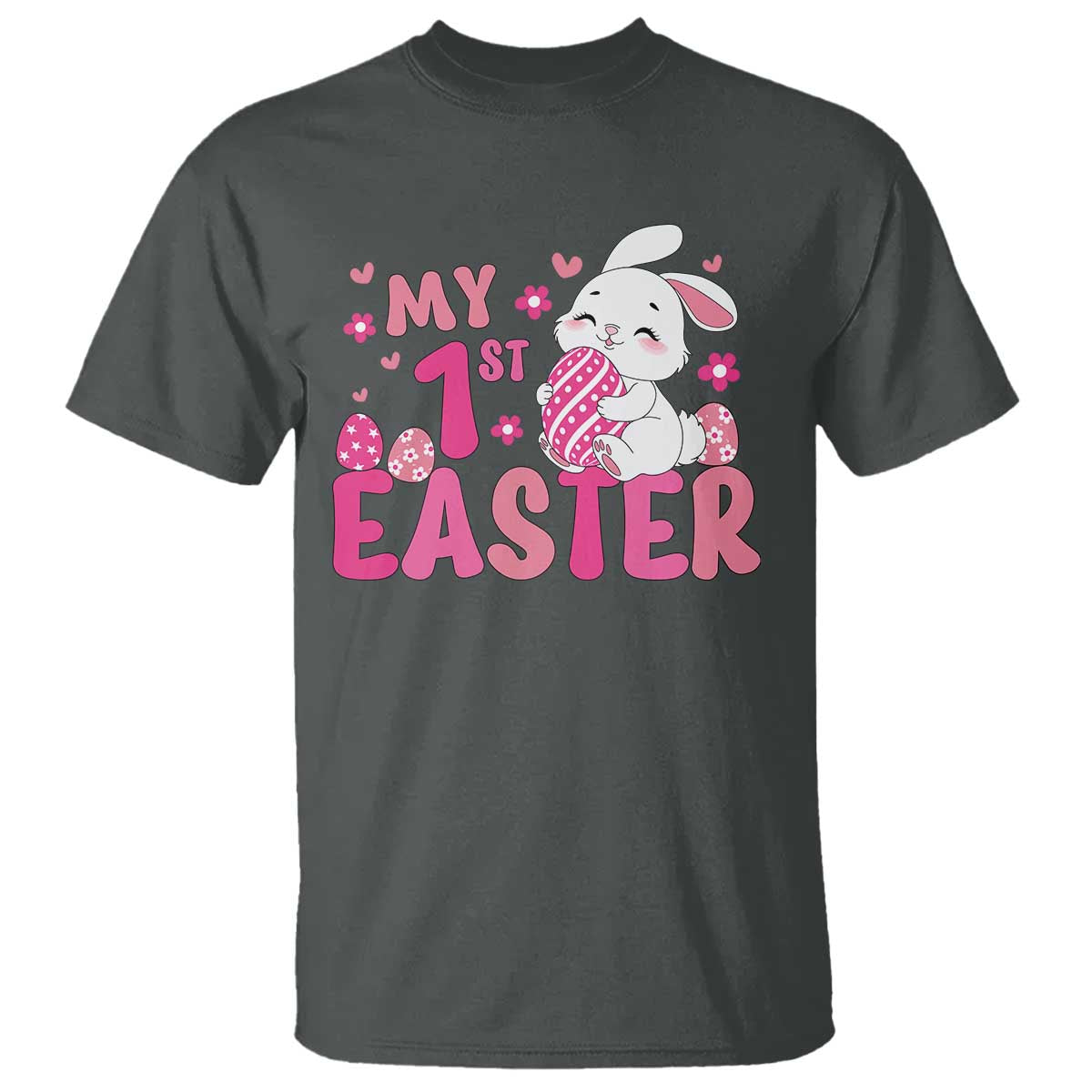 Baby First Easter T Shirt Cute Newborn Gift Bunny Rabbit - Wonder Print Shop
