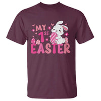 Baby First Easter T Shirt Cute Newborn Gift Bunny Rabbit - Wonder Print Shop