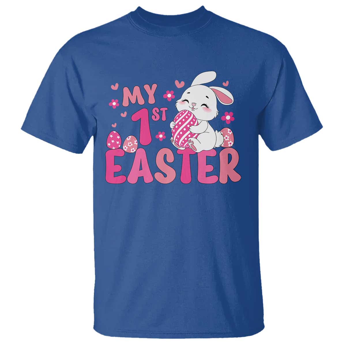Baby First Easter T Shirt Cute Newborn Gift Bunny Rabbit - Wonder Print Shop