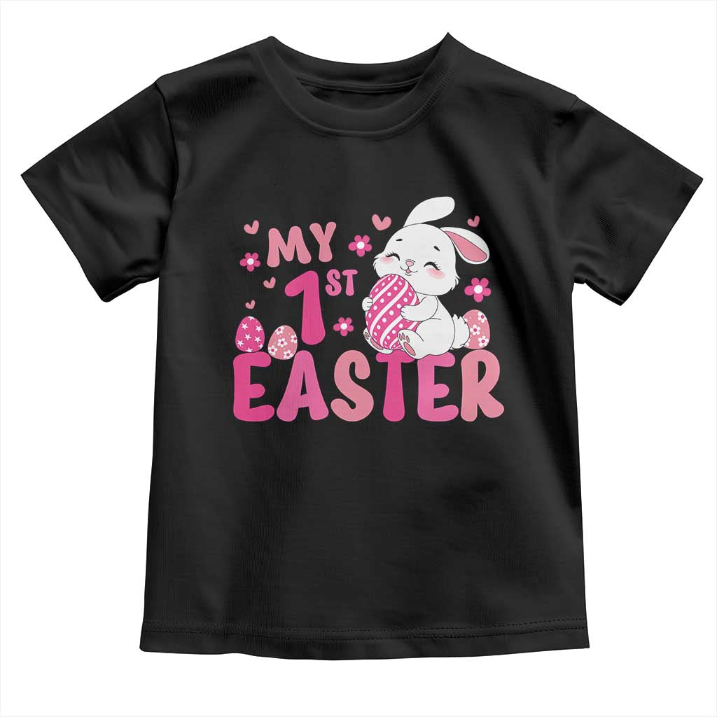 Baby First Easter Toddler T Shirt Cute Newborn Gift Bunny Rabbit - Wonder Print Shop
