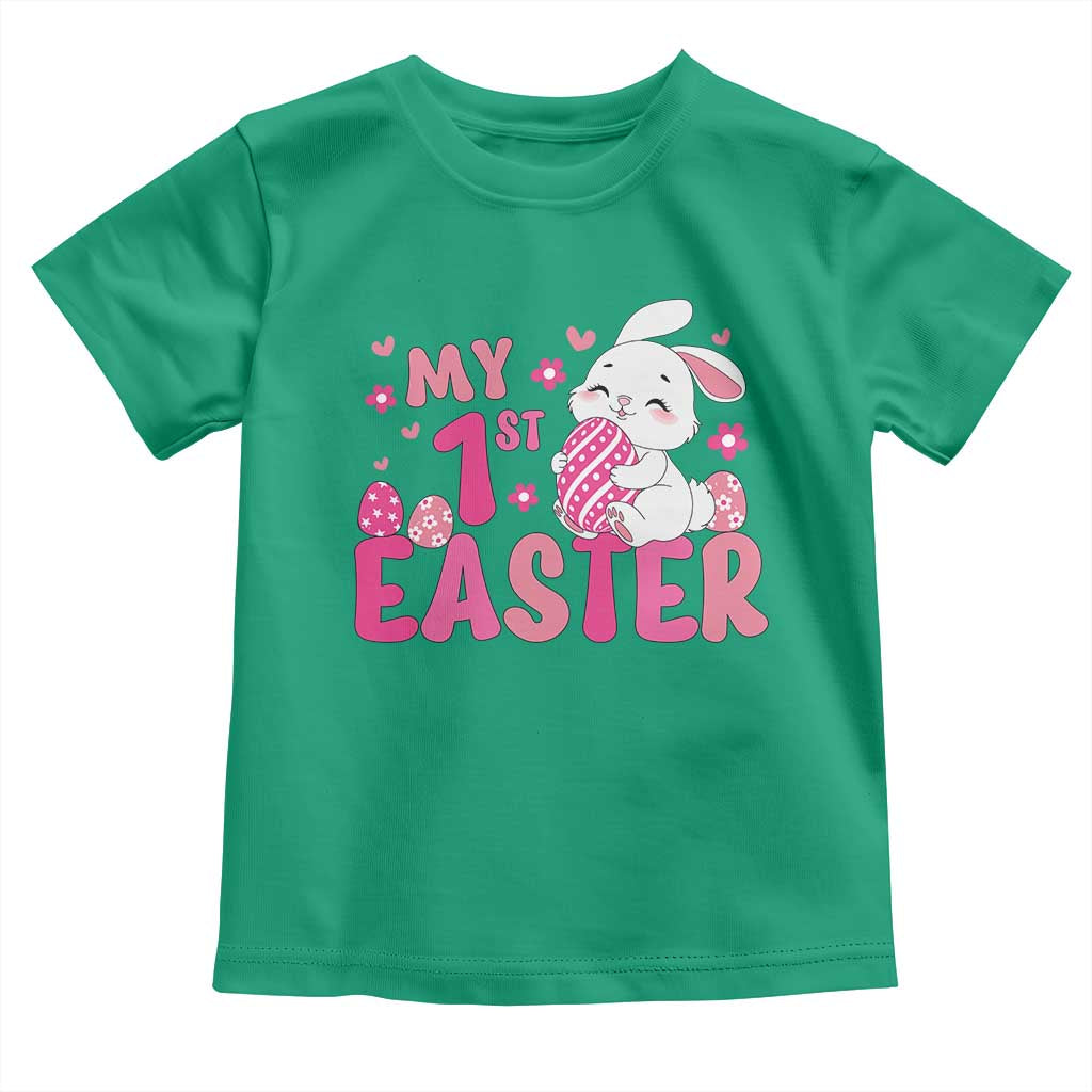 Baby First Easter Toddler T Shirt Cute Newborn Gift Bunny Rabbit - Wonder Print Shop