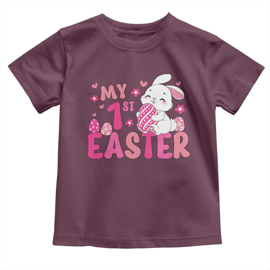Baby First Easter Toddler T Shirt Cute Newborn Gift Bunny Rabbit - Wonder Print Shop