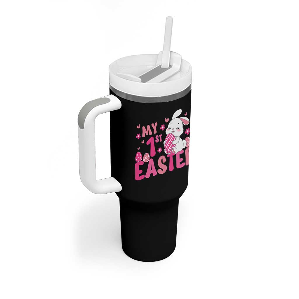 Baby First Easter Tumbler With Handle Cute Newborn Gift Bunny Rabbit - Wonder Print Shop