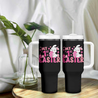 Baby First Easter Tumbler With Handle Cute Newborn Gift Bunny Rabbit - Wonder Print Shop