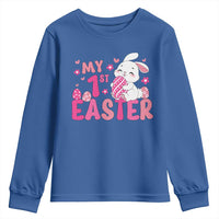 Baby First Easter Youth Sweatshirt Cute Newborn Gift Bunny Rabbit - Wonder Print Shop