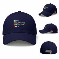 8th Birthday Baseball Cap Im 8 Year Old Six Seven Bruh I Survived 67