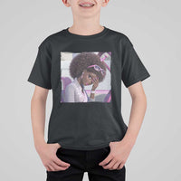 Disgusted Black Doll Meme T Shirt For Kid Funny Sassy Reaction Afro Girl With Attitude