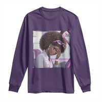 Disgusted Black Doll Meme Long Sleeve Shirt Funny Sassy Reaction Afro Girl With Attitude