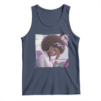 Disgusted Black Doll Meme Tank Top Funny Sassy Reaction Afro Girl With Attitude