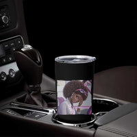 Disgusted Black Doll Meme Tumbler Cup Funny Sassy Reaction Afro Girl With Attitude